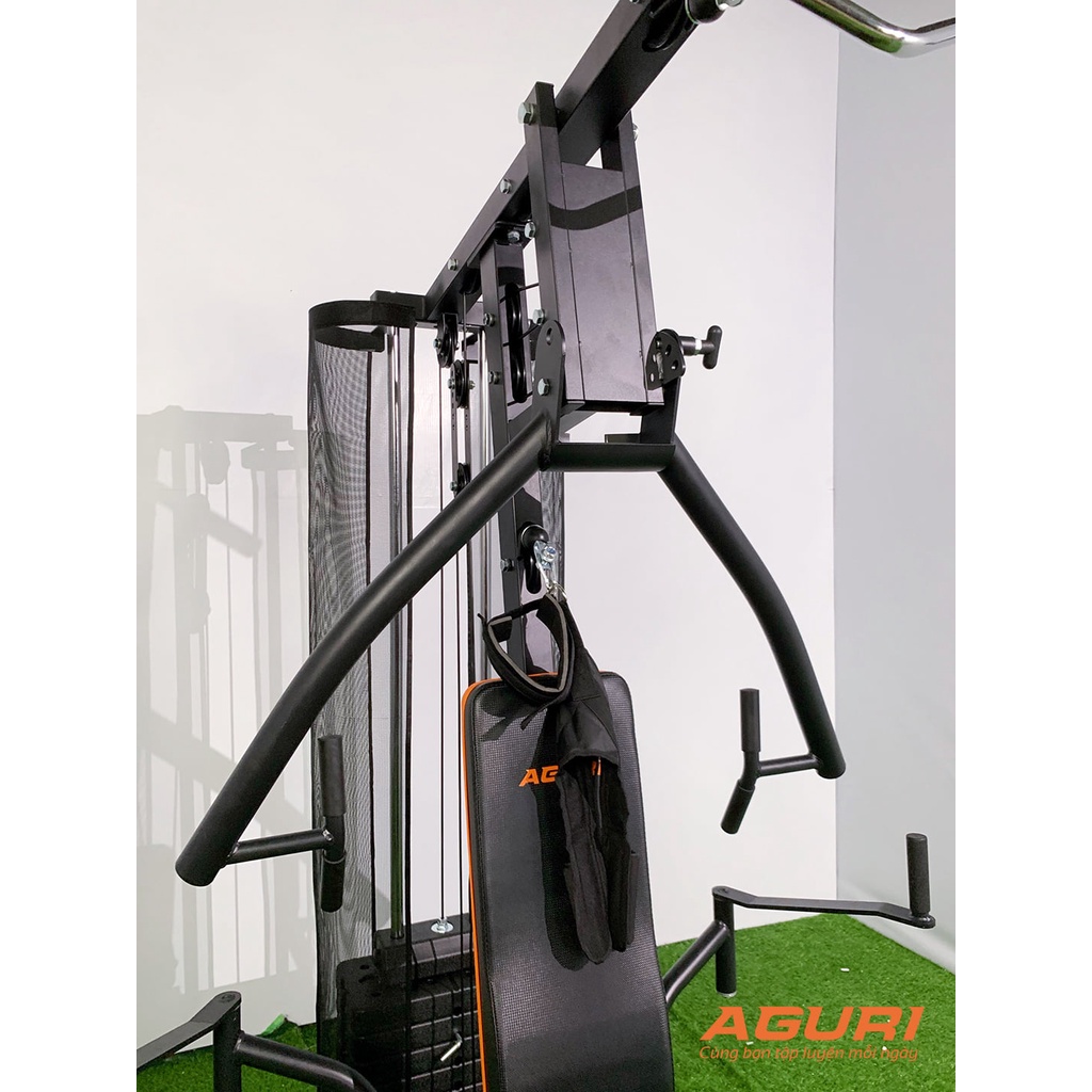 Giàn tạ đa năng tại nhà AGURI AGG-405 cao cấp đa dạng bài tập Gym