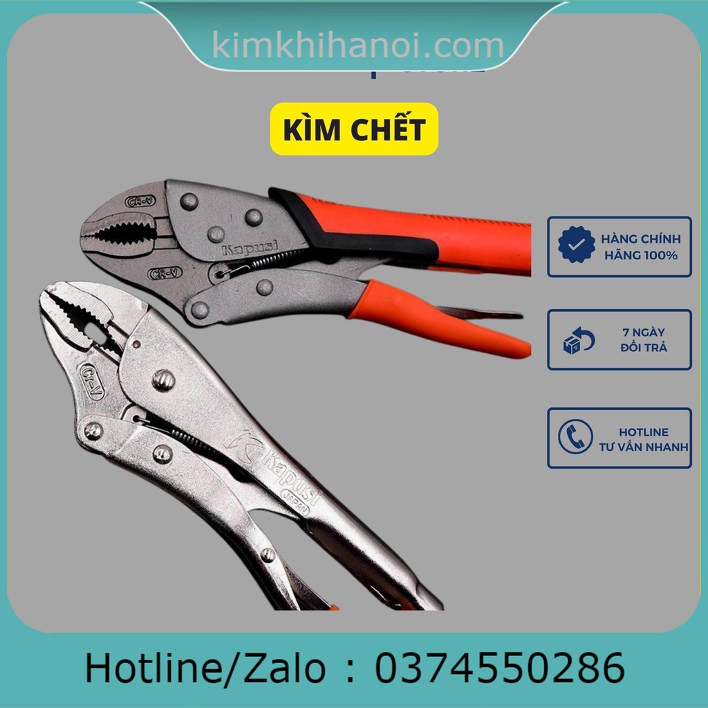 KÌM BẤM KHOÁ KAPUSI giúp cố định sản phẩm