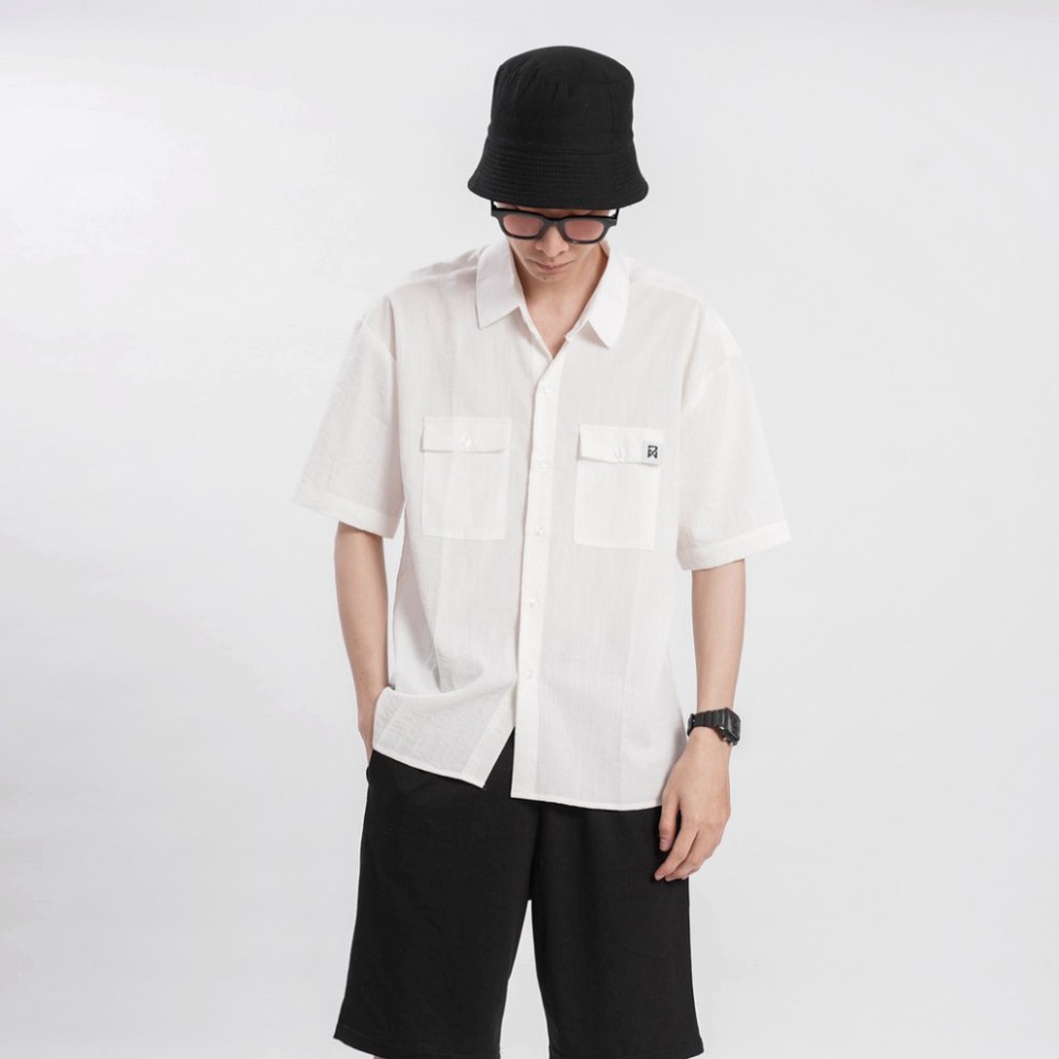 Áo SƠ MI ĐŨI Unisex N7 Basic Nam Nữ tay lỡ phong cách Hàn Quốc vip | BigBuy360 - bigbuy360.vn