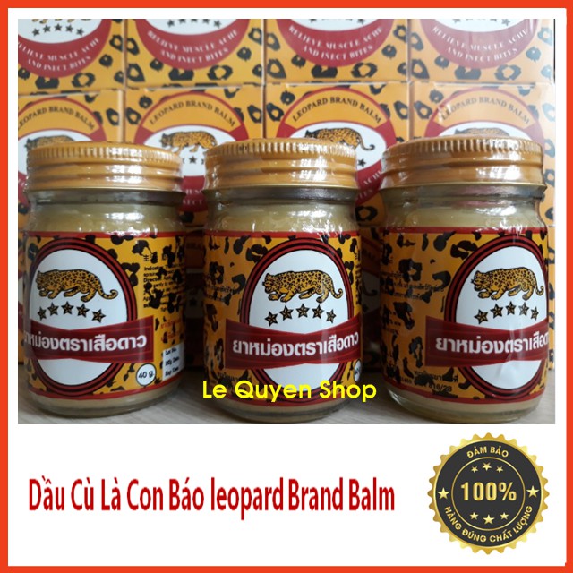 Dầu cù là con báo Leopard Brand Balm Thái Lan