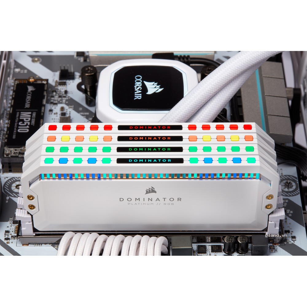 Ram Corsair Dominator Platinum RGB 16GB (2x8GB) Bus 3200 - WHITE