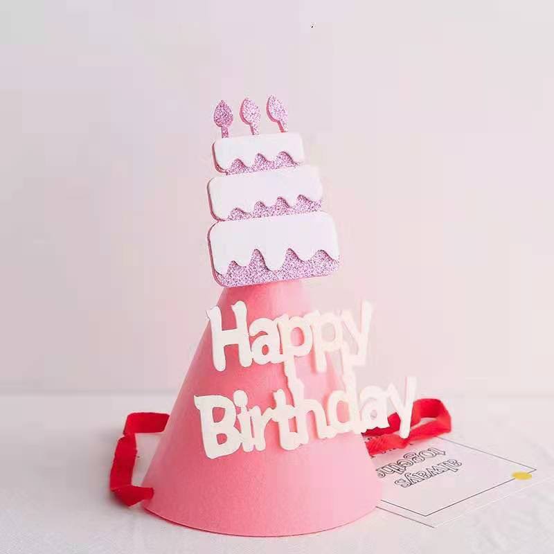 Mũ sinh nhật phong cách Hàn Quốc - mũ nỉ 3D Hàn Quốc Nhiều Mẫu