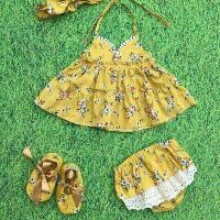 Combo 2 bộ set babydoll và set body hoa
