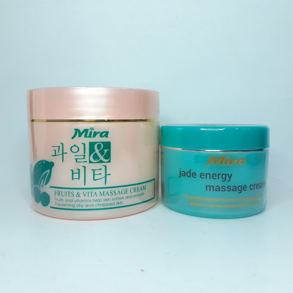 Kem massage Mira Jade Energy / Fruit Vita Massage Cream 120g -300g