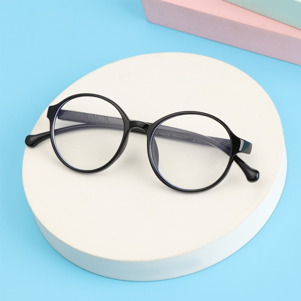 💜LAYOR💜 Fashion Kids Glasses Portable Ultra Light Frame Comfortable Eyeglasses Online Classes Computer Children Boys Girls Eye Protection Anti-blue Light/Multicolor