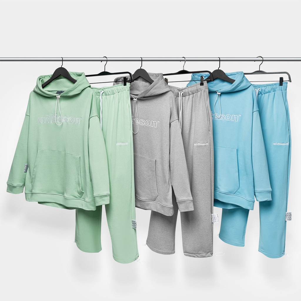 HOODIE + SWEATPANTS "LOGO SS20" MULTI COLOR