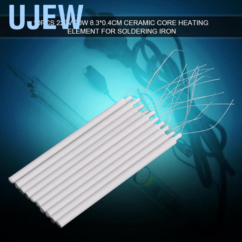 10 bộ lõi sứ tạo nhiệt cho hàn sắt 220V 20W 8.3*0.4cm