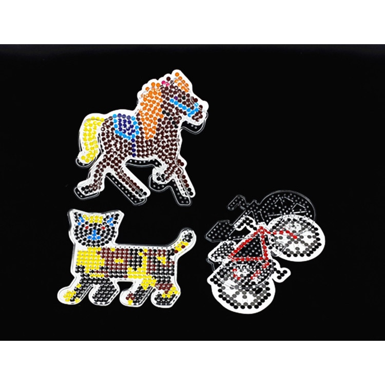 DIY Jigsaw Puzzle Beanie Cute Colored Animal Model Random One