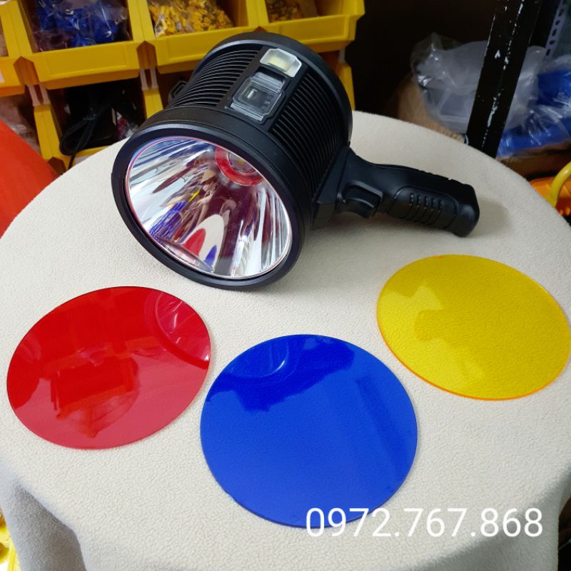 Đèn pin đa năng Led P50 siêu sáng, chiếu xa, chiếu tỏa, sạc năng lượng mặt trời, sạc điện thoại, nháy cảnh báo SOS