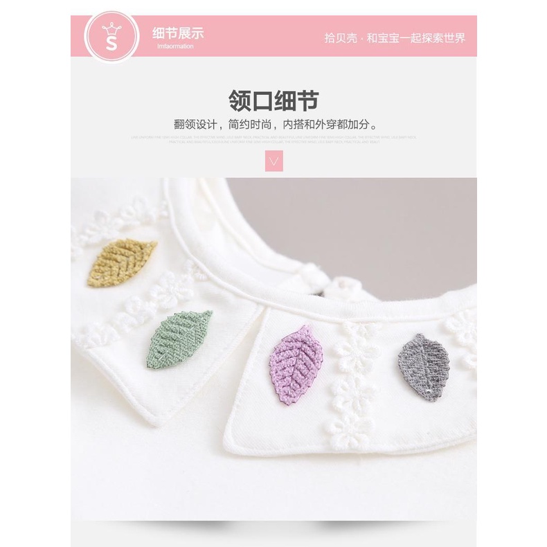 Áo Sơ Mi Cotton Dài Tay Xinh Xắn Dành Cho Bé Gái