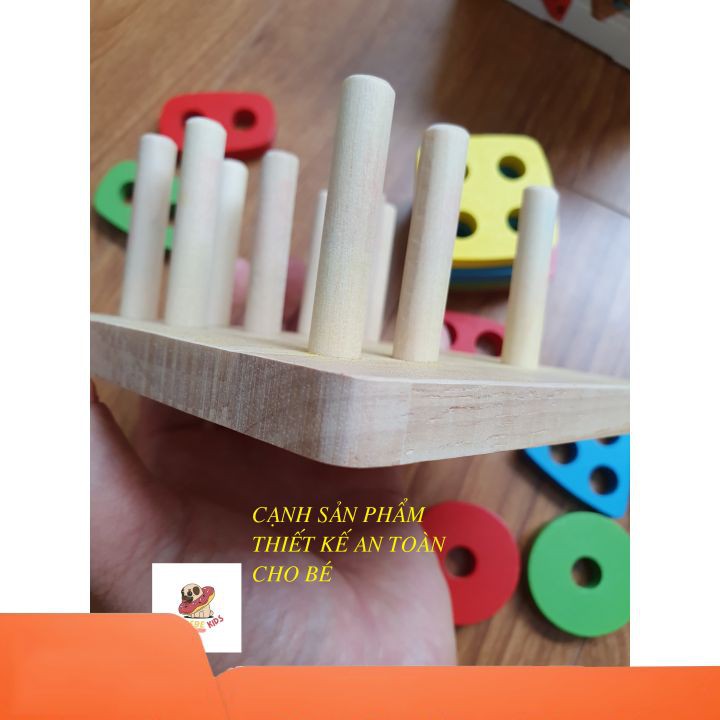 Đồ chơi trẻ em 🔥SIÊU RẺ🔥 Đồ chơi cho bé. Lắp giáp mảnh gỗ, xếp gỗ. Hãy chọn FREE SHIP 👇