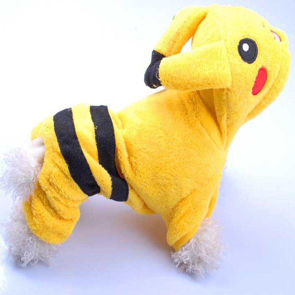 LAYOR1 Áo KhoáC Cotton HìNh Pikachu Dễ Thương Cho Thú Cưng