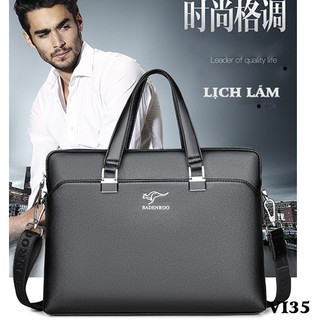 Túi xách nam, túi xách công sở hàng Quảng Châu cao cấp BADENROO HM18-VI35