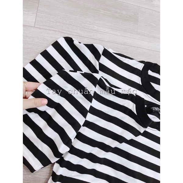 váy body kẻ hở lưng,đầm dáng dài chất zip co giãn độ body-Miny shop