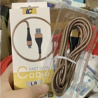 Cáp Sạc Type C 2m L8 Sạc Nhanh