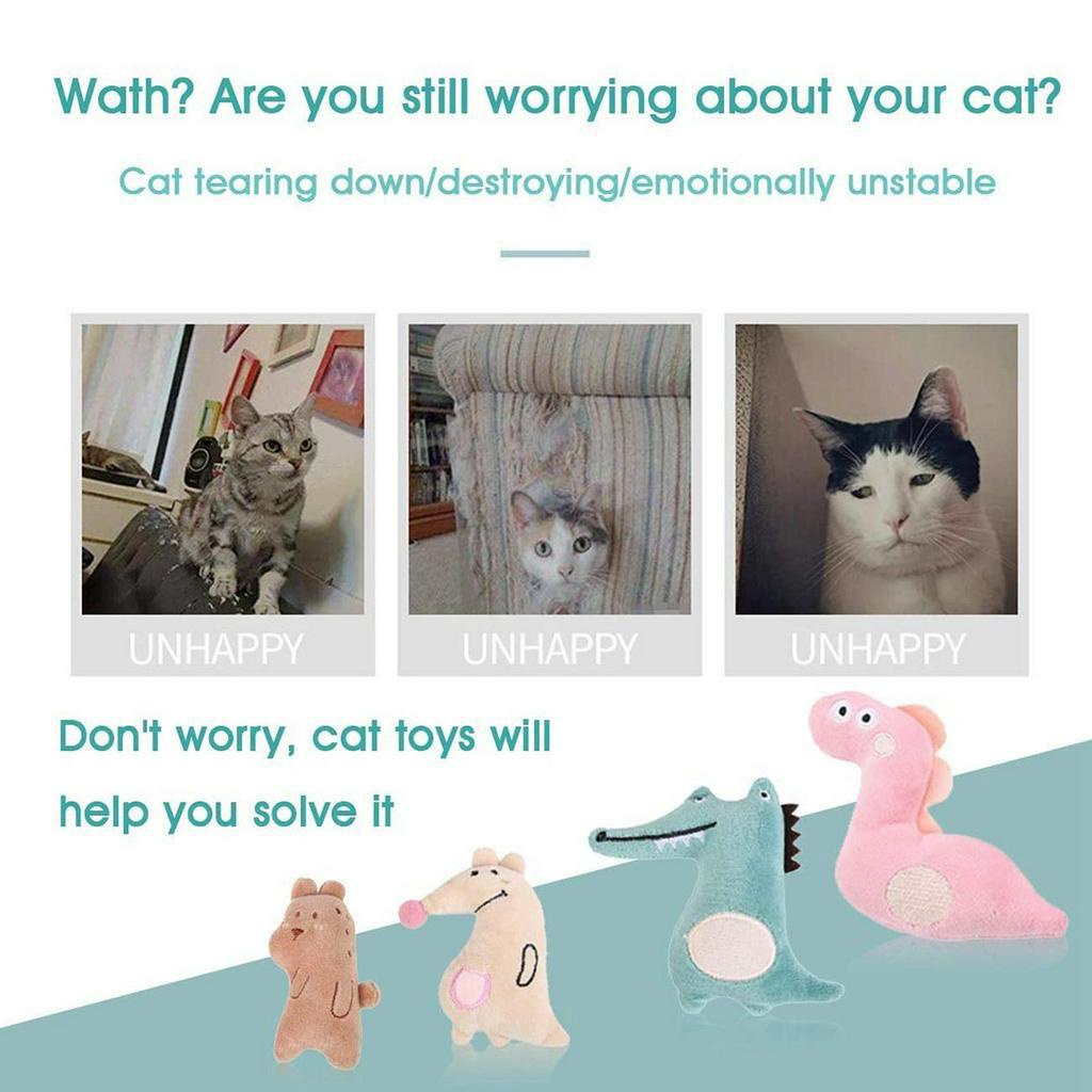 Gối Bông Đồ Chơi Cho Mèo Cưng