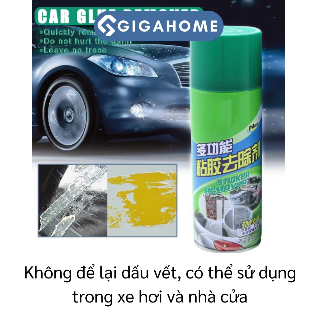 Chai Xịt Tẩy Keo Băng Dính Đa Năng GIGAHOME 450ml 8330