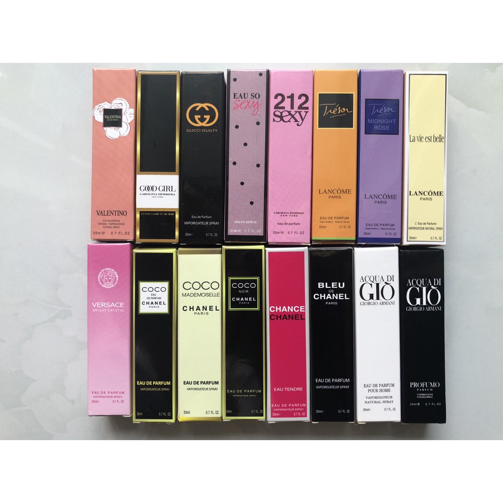 [ Mẫu 3D/ 4D] Nước Hoa Mini Nam Nữ, Nước Hoa Chiết Pháp 12ml | BigBuy360 - bigbuy360.vn