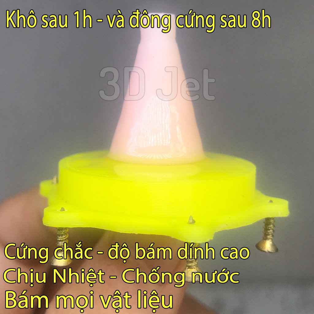 Keo AB 500g , Keo hai thành phần ,Keo dán mọi vật liệu, Keo epoxy, lọ keo, chai keo
