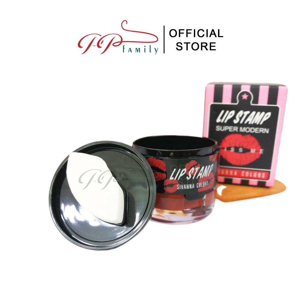 Son Sivana Lip Stamp Super Modern Kissme HF585 Hương Trái Cây Ngọt Ngào