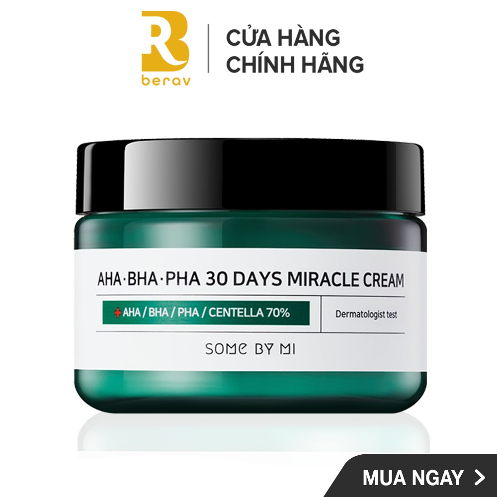 Bộ 3 Giảm Mụn "Thần Kỳ" SOME BY MI AHA-BHA-PHA 30 Days Miracle (TONER+SERUM+CREAM) | BigBuy360 - bigbuy360.vn