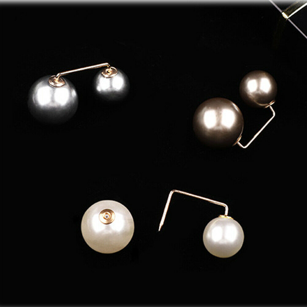 Ghim cài áo dạng hạt ngọc trai phong cách retro thời trang cho nữ