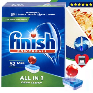 💖 Viên rửa bát Finish All IN ONE 100 viên 💖