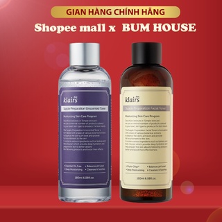 Nước hoa hồng Dear Klairs Supple Preparation Toner 180ml