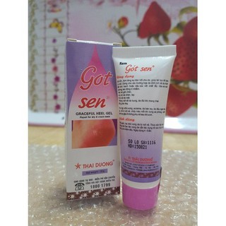 Kem Gót Sen dưỡng ẩm, chống nứt nẻ chân tay Sao Thái Dương 20g