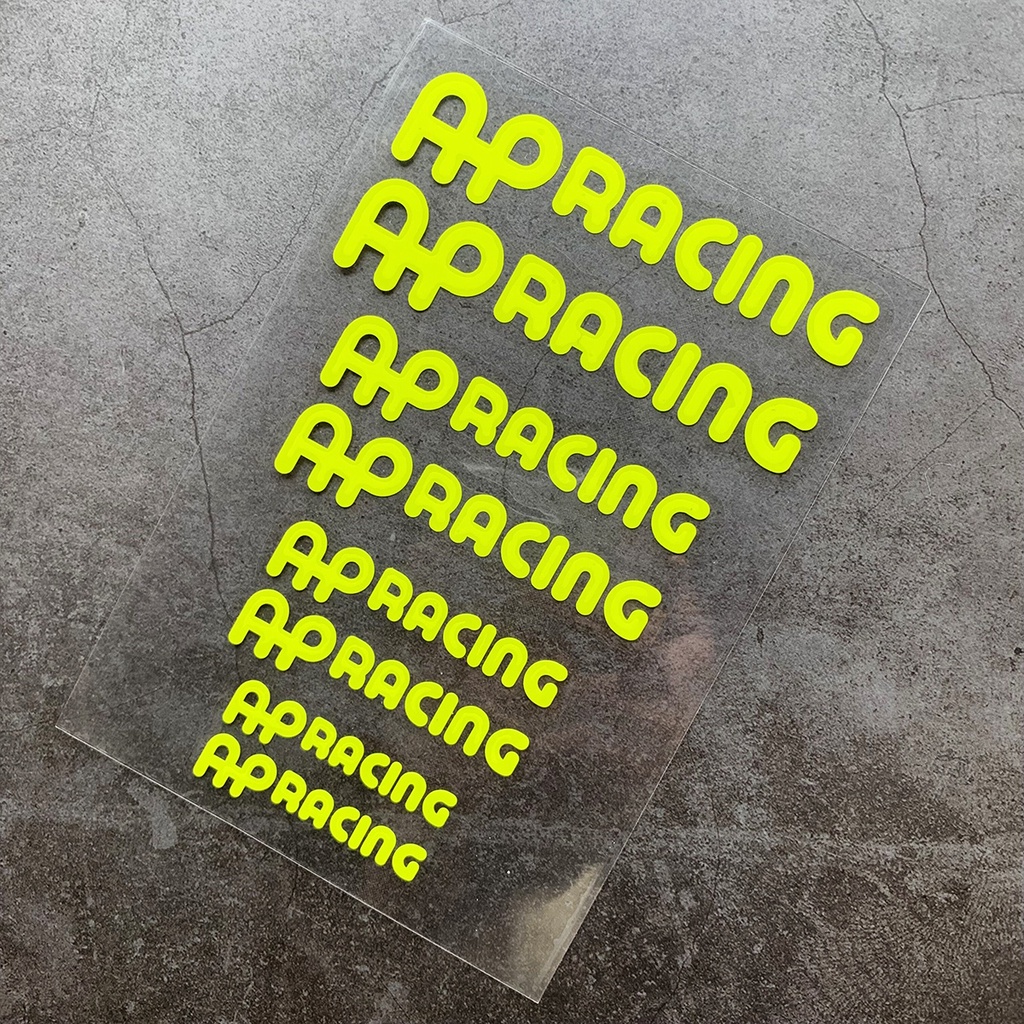 AP Racing Thước cặp Hệ thống phanh Phản chiếu Nhãn dán Xe máy Giảm chấn Trang trí đề can Xe ô tô Sửa đổi Hình dán