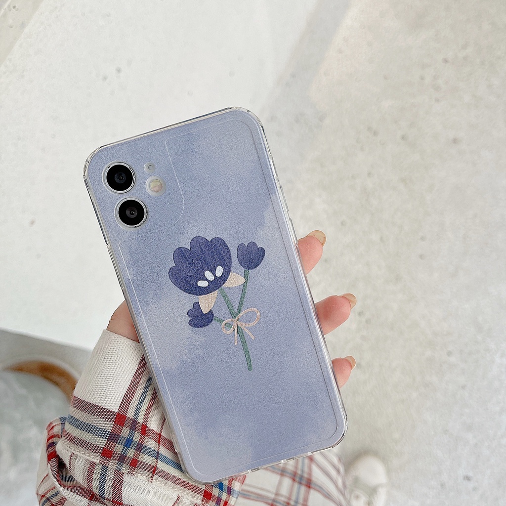 Ốp lưng iphone ốp Điện Thoại Hình Hoa Cho iPhone 12 11 12 12 Pro 12 Pro max 11 11 Pro max XS max XR 8 plus 7 plus 6S 6 Dễ Thương