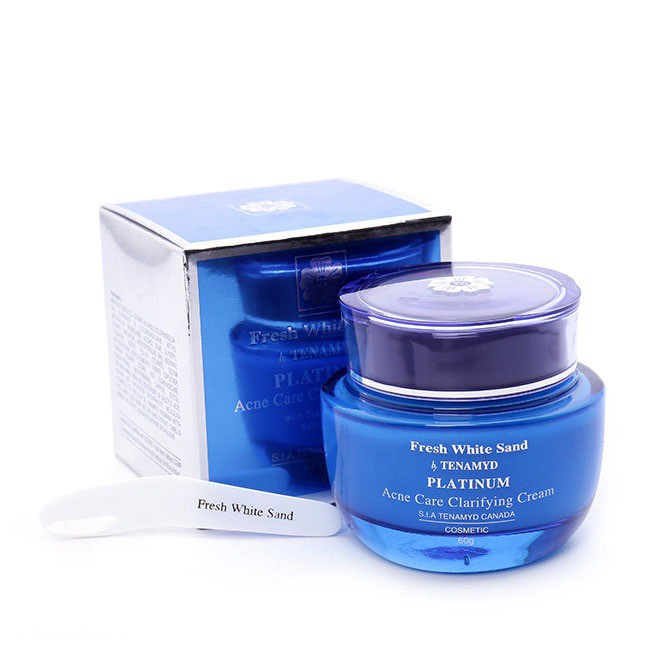 [NHẬP KHẨU CHÍNH HÃNG] Kem dưỡng dành cho da mụn Tenamyd Canada - Platinum Acne Care Clarifying Cream 60g