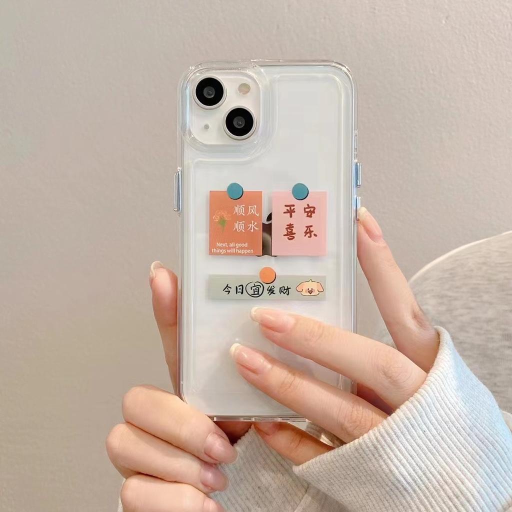Ốp Điện Thoại Trong Suốt Họa Tiết Không Gian Cho iphone 14 Pro Max Plus 13 11 12 7Plus X XR XS Max 7 8 SE 2020