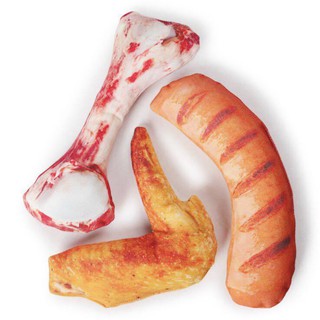 Đồ chơi thú bông xí quách/xúc xích/cánh gà