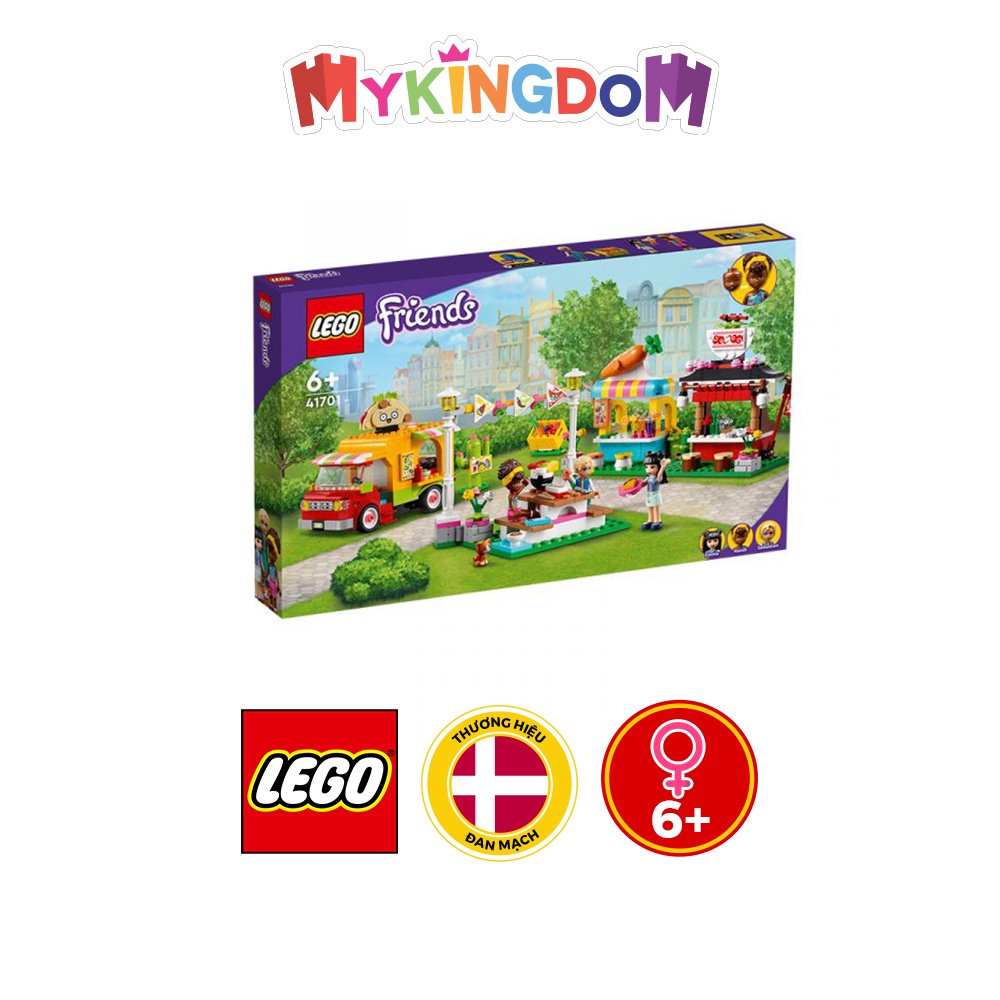 Đồ Chơi LEGO FRIENDS Khu Phố Ẩm Thực Heartlake 41701