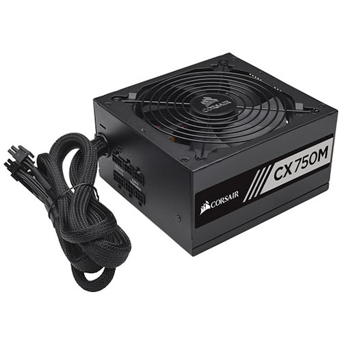 Nguồn máy tính CORSAIR CX750M - 750W - 80 Plus Bronze