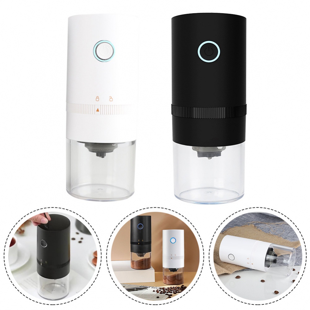 【DREAMLIFE】USB Electric Portable Coffee Grinder Coffee Bean Grinder ABSStainless Steel cANpqnDm YKdwxOI