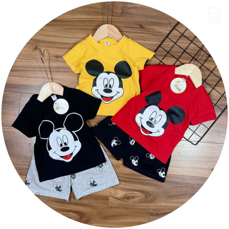 bộ mickey mặt cười cho bé