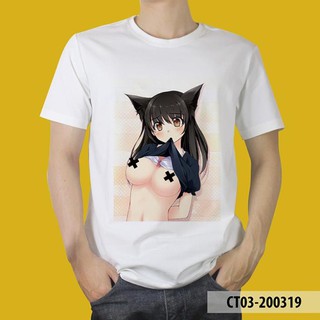 SALE- Áo thun hentai Anime Miêu Nương Nàng Mèo Truyện Tranh Ngừoi Lớn Nhật Bản -áo HOT