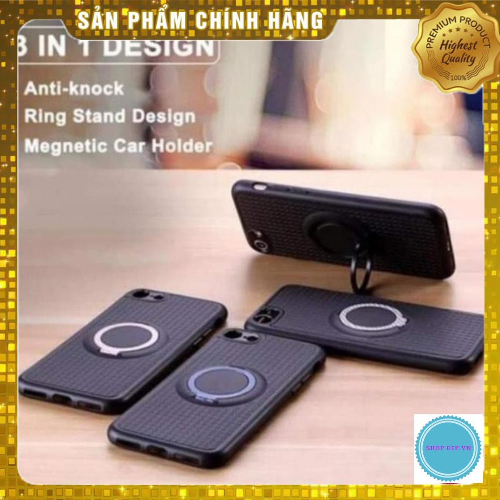 Ốp Lưng IFace Có Nhẫn Giá Đỡ Và Nam Châm Hít Dành Cho Các Mã Oppo
