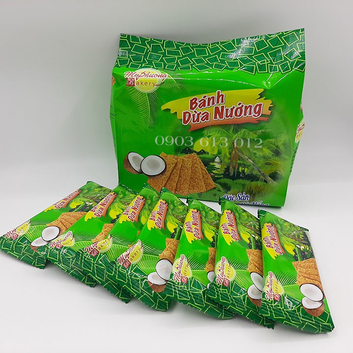 10 gói bánh dừa nướng 🌞 Bánh dừa nướng làm quà tặng 🌞 Đặc sản Quảng Nam chính hãng