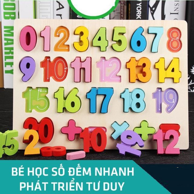 ( giá rẻ nhất)Bảng Gỗ Số, Chữ Cái Nổi Tiếng Việt