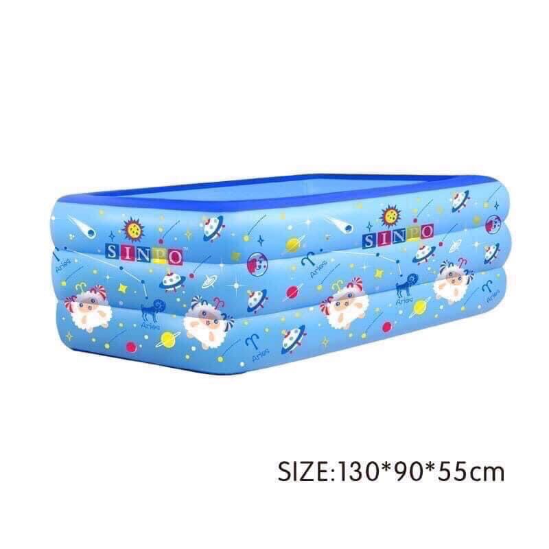 Bể Bơi Phao Hơi Cho Bé, Hồ Bơi Bơm Hơi Thành Cao Đủ Size Cho Trẻ Em