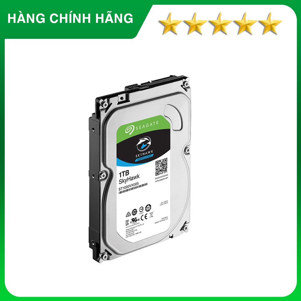 HDD 1TB Seagate Skyhawk, ổ cứng giám sát lắp cho đầu ghi hình camera | BigBuy360 - bigbuy360.vn