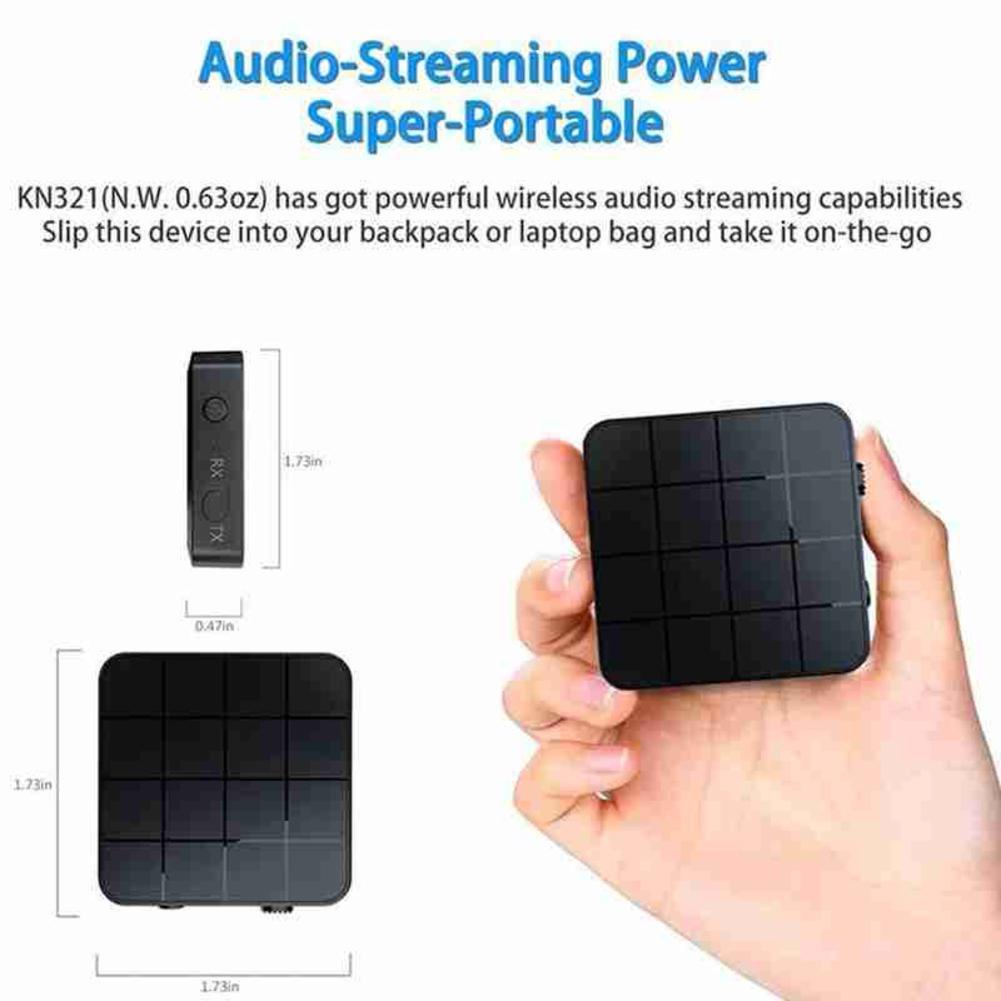 Bộ thu phát âm thanh Bluetooth 5.0 4.2 2 trong 1 cho TV Stereo RCA AUX B8Y4