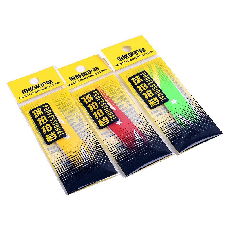Miếng dán vợt cầu lông, bảo vệ đầu vợt tránh va chạm