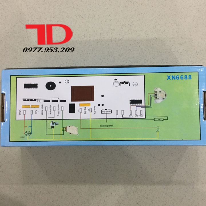 Bo Mạch Máy Giặt Đa Năng XN6688