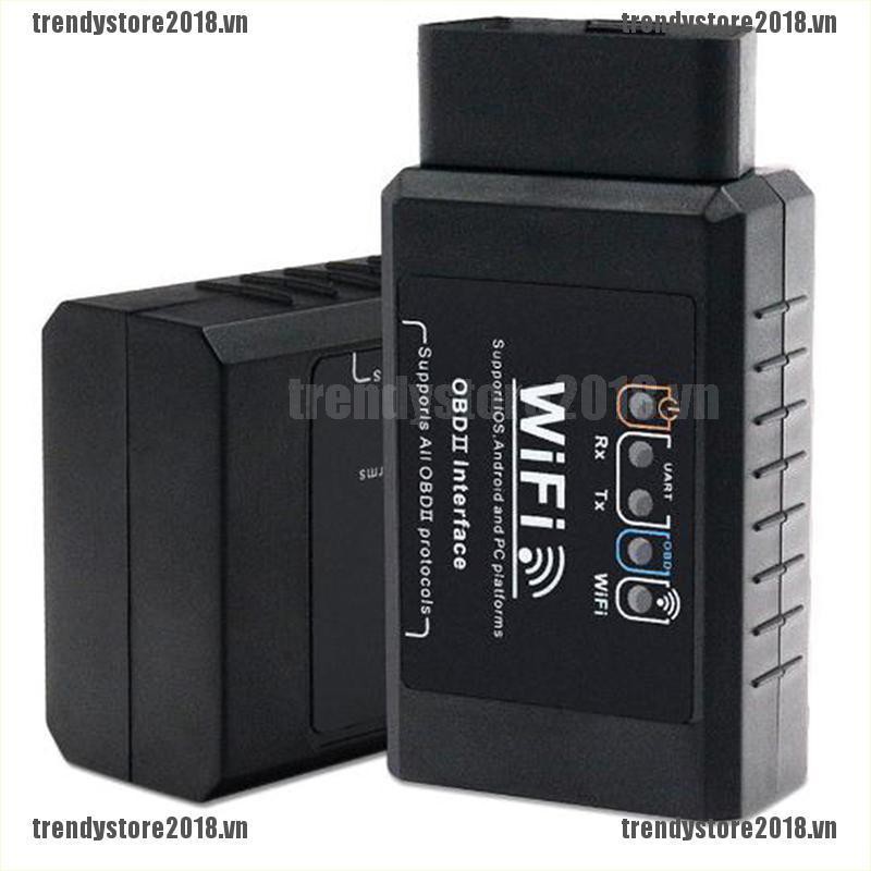 Máy quét chẩn đoán lỗi động cơ xe hơi Elm327 Wifi Obd Obdii kết nối wifi chất lượng cao có thể dùng cho Ios Android