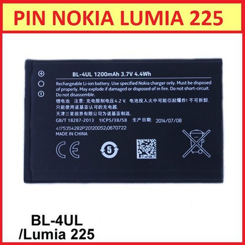 [PIN ZIN] PIN BL-4UL cho máy Nokia 3310/225/230
