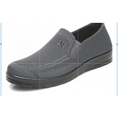 Giày Vải Đế Mềm Thoáng Khí Size Lớn 48 Size 47 46 Size 45 Dành Cho Nam Trung Niên